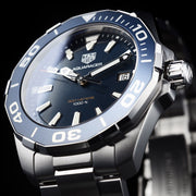  Shop Authentic Tag Heuer Aquaracer Blue Dial Watch for Men - WAY111C.BA0928 - Luxxuri