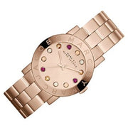  Shop Authentic Marc Jacobs Amy Dexter Rose Gold Dial Rose Gold Steel Strap Watch for Women - MBM3216 - Luxxuri