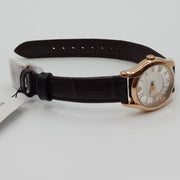  Shop Authentic Emporio Armani Classic White Dial Brown Leather Strap Watch For Men - AR9035 - Luxxuri