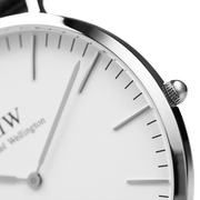  Shop Authentic Daniel Wellington Classic Bristol White Dial Brown Leather Strap Watch For Women - DW00100056 - Luxxuri