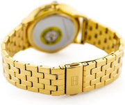  Shop Authentic Tommy Hilfiger Jenna Quartz White Dial Gold Steel Strap Watch for Women - 1782069 - Luxxuri