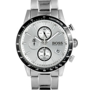  Shop Authentic Hugo Boss Rafale Competitive Sport Silver Dial Silver Steel Strap Watch for Men - 1513511 - Luxxuri