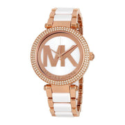  Shop Authentic Michael Kors Parker White Dial Two Tone Steel Strap Watch for Women - MK6365 - Luxxuri