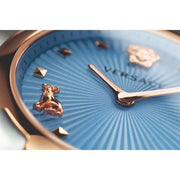  Shop Authentic Versace Audrey Quartz Blue Dial Two Tone Steel Strap Watch for Women - VELR00619 - Luxxuri