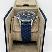  Shop Authentic Breitling Superocean Heritage Chronograph 44 Blue Dial Blue Mesh Bracelet Watch for Men - A13313161C1S1 - Luxxuri