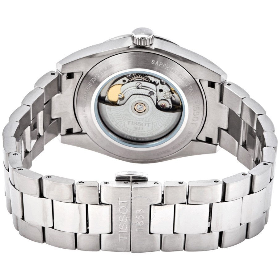  Shop Authentic Tissot Gentleman Powermatic 80 Silicium Silver Dial Silver Steel Strap Watch For Men - T127.407.11.031.00 - Luxxuri