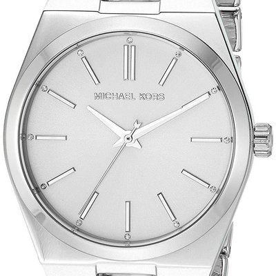  Shop Authentic Michael Kors Channing Quartz White Dial Two Tone Steel Strap Watch For Women - MK6649 - Luxxuri