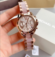  Shop Authentic Michael Kors Bradshaw Rose Gold Dial Two Tone Steel Strap Watch for Women - MK6066 - Luxxuri