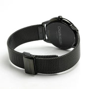  Shop Authentic Calvin Klein Minimal Black Dial Black Mesh Bracelet Watch for Women - K3M224X1 - Luxxuri