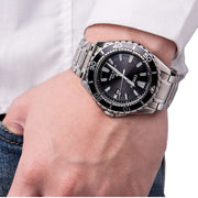  Shop Authentic Citizen Promaster Diver Chronograph Black Dial Silver Steel Strap Watch For Men - BN0190-82E - Luxxuri