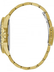  Shop Authentic Guess Axle Multifunction Black Dial Gold Steel Strap Watch For Men - GW0488G2 - Luxxuri