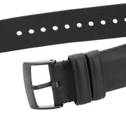  Shop Authentic Emporio Armani Minimalist Analog Black Dial Black Leather Strap Watch For Men - AR11573 - Luxxuri