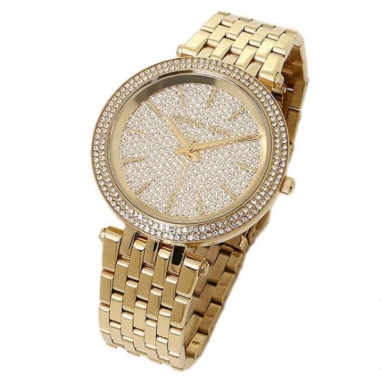  Shop Authentic Michael Kors Darci Gold Dial Gold Steel Strap Watch for Women - MK3438 - Luxxuri