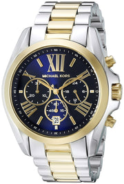  Shop Authentic Michael Kors Bradshaw Blue Dial Two Tone Steel Strap Watch for Women - MK5976 - Luxxuri