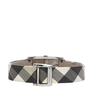  Shop Authentic Burberry The Pioneer Black Dial Leather Strap Watch for Women - BU9505 - Luxxuri