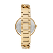  Shop Authentic Michael Kors Catelyn Crystals Gold Dial Gold Steel Strap Watch For Women - MK4674 - Luxxuri