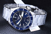  Shop Authentic Seiko 5 Sports Automatic Blue Dial Silver Steel Strap Watch for Men - SRPK97K1 - Luxxuri