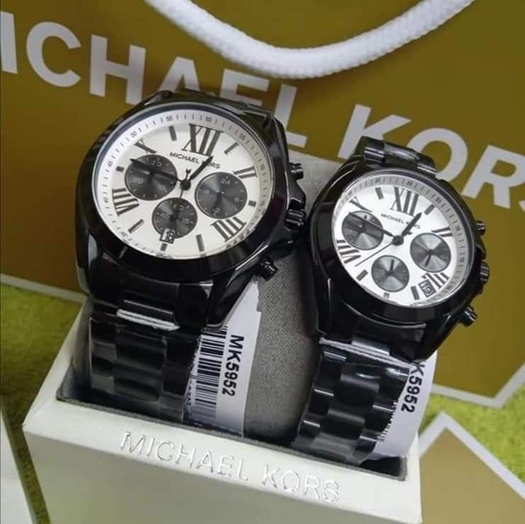  Shop Authentic Michael Kors Bradshaw Chronograph Quartz White Dial Grey Steel Strap Watch For Men - MK5952 - Luxxuri