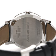  Shop Authentic Burberry The City Silver Dial Black Leather Strap Watch for Women - BU9106 - Luxxuri