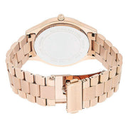  Shop Authentic Michael Kors Runway Pink Dial Rose Gold Steel Strap Watch for Women - MK3550 - Luxxuri