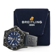  Shop Authentic Breitling Superocean Automatic 46mm Blue Dial Blue Rubber Strap Watch for Men - M17368D71C1S1 - Luxxuri