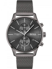  Shop Authentic Hugo Boss Associate Grey Dial Grey Mesh Bracelet Watch for Men - 1513870 - Luxxuri