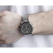  Shop Authentic Tissot Quickster Chronograph Black Dial Silver Steel Strap Watch For Men - T095.417.11.067.00 - Luxxuri
