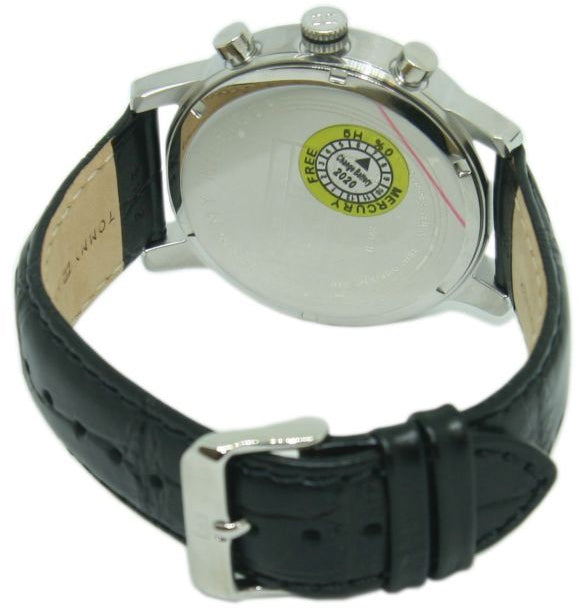  Shop Authentic Tommy Hilfiger Kane Quartz Black Dial Black Leather Strap Watch for Men - 1791401 - Luxxuri