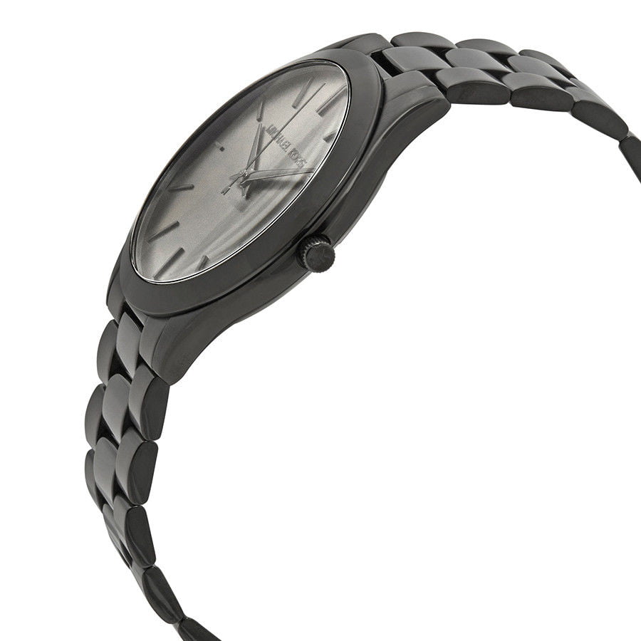  Shop Authentic Michael Kors Slim Runway Black Dial Black Steel Strap Watch for Men - MK8507 - Luxxuri