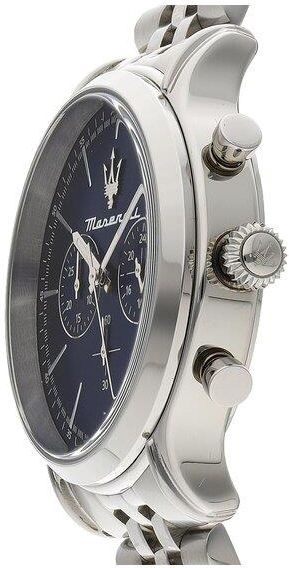  Shop Authentic Maserati Epoca Chronograph Blue Dial Silver Steel Strap Watch For Men - R8873618024 - Luxxuri