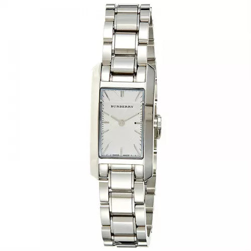  Shop Authentic Burberry Heritage Silver Dial Silver Steel Strap Watch For Women - BU9500 - Luxxuri