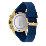  Shop Authentic Hugo Boss Admiral Blue Dial Blue Rubber SIlicon Strap Watch for Men - 1513965 - Luxxuri