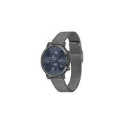  Shop Authentic Hugo Boss Skymaster Chronograph Grey Dial Grey Mesh Bracelet Watch for Men  - 1513934 - Luxxuri