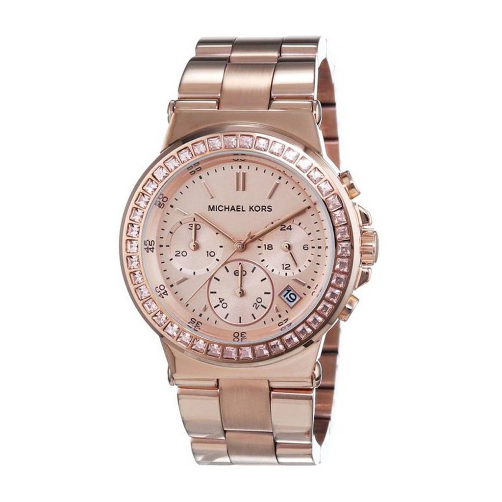  Shop Authentic Michael Kors Dylan Rose Gold Rose Gold Steel Strap Watch for Women - MK5586 - Luxxuri