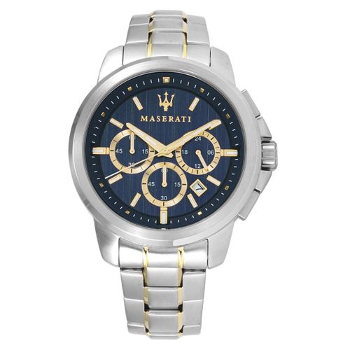  Shop Authentic Maserati Successo Chronograph 44mm Stainless Steel Watch For Men - R8873621008 - Luxxuri