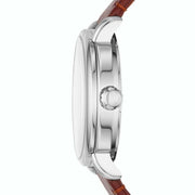  Shop Authentic Marc Jacobs Fergus White Dial Brown Leather Strap Watch for Men - MBM5080 - Luxxuri