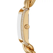  Shop Authentic Michael Kors Emery Three Hand Silver Dial Gold Steel Strap Watch For Women - Mk7300 - Luxxuri