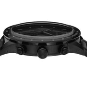  Shop Authentic Emporio Armani Mario Chronograph Black Dial Black Steel Strap Watch For Men - AR11242 - Luxxuri
