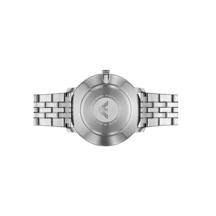  Shop Authentic Emporio Armani Classic Quartz Black Dial Silver Steel Strap Watch For Men - AR11161 - Luxxuri