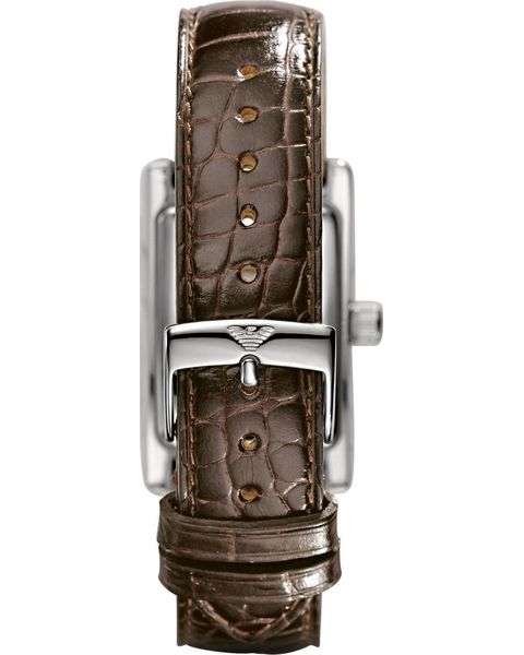  Shop Authentic Emporio Armani Classic Beige Dial Brown Leather Strap Watch For Women - AR0155 - Luxxuri