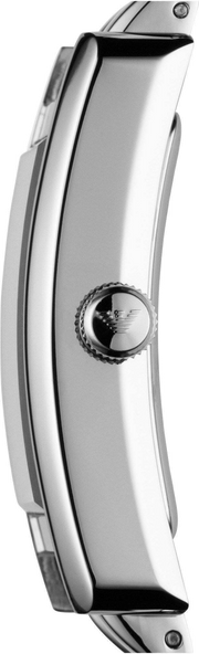  Shop Authentic Emporio Armani Classic Black Dial Silver Stainless Steel Watch For Women - AR0157 - Luxxuri
