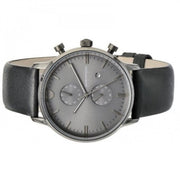  Shop Authentic Emporio Armani Classic Grey Dial Grey Leather Strap Watch For Men - AR0388 - Luxxuri