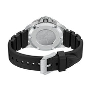 Emporio Armani World Explorer Solar Black Dial Black Silicone Strap Watch for Men - AR11788