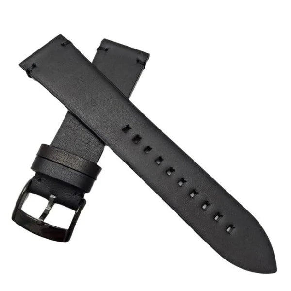  Shop Authentic Emporio Armani Dress Chronograph Black Dial Black Leather Strap Watch For Men - AR1918 - Luxxuri