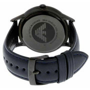  Shop Authentic Emporio Armani Renato Blue Dial Blue Leather Strap Watch For Men - AR2479 - Luxxuri