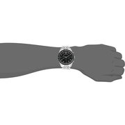  Shop Authentic Emporio Armani Tazio Chronograph Black Dial Silver Steel Strap Watch For Men - AR5988 - Luxxuri
