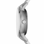  Shop Authentic Emporio Armani Renato Automatic Blue Dial Silver Steel Strap Watch For Men - AR60037 - Luxxuri
