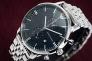  Shop Authentic Emporio Armani Gianni Chronograph Blue Dial Silver Steel Strap Watch For Men - AR80013 - Luxxuri