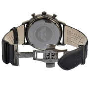  Shop Authentic Emporio Armani Classic Grey Dial Grey Leather Strap Watch For Men - AR0388 - Luxxuri