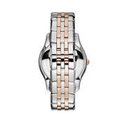  Shop Authentic Emporio Armani Classic Quartz Silver Dial Two Tone Steel Strap Watch For Men - AR1824 - Luxxuri